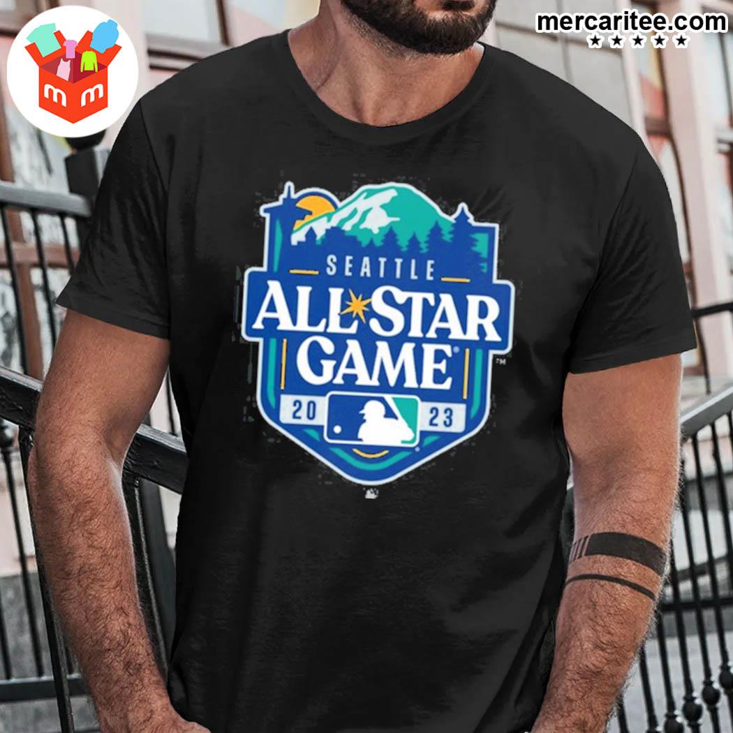 Official Seattle All Star Game 2023 Mlb Logo T-Shirt