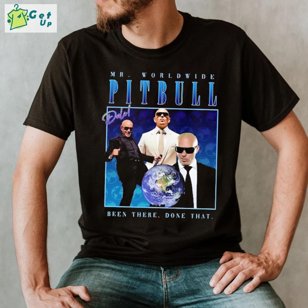 pitbull mr worldwide t shirts