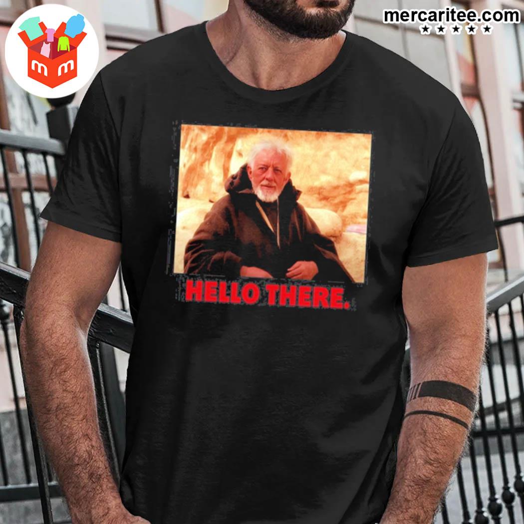 Official obi-Wan Kenobi hello there Alec Guinness t-shirt
