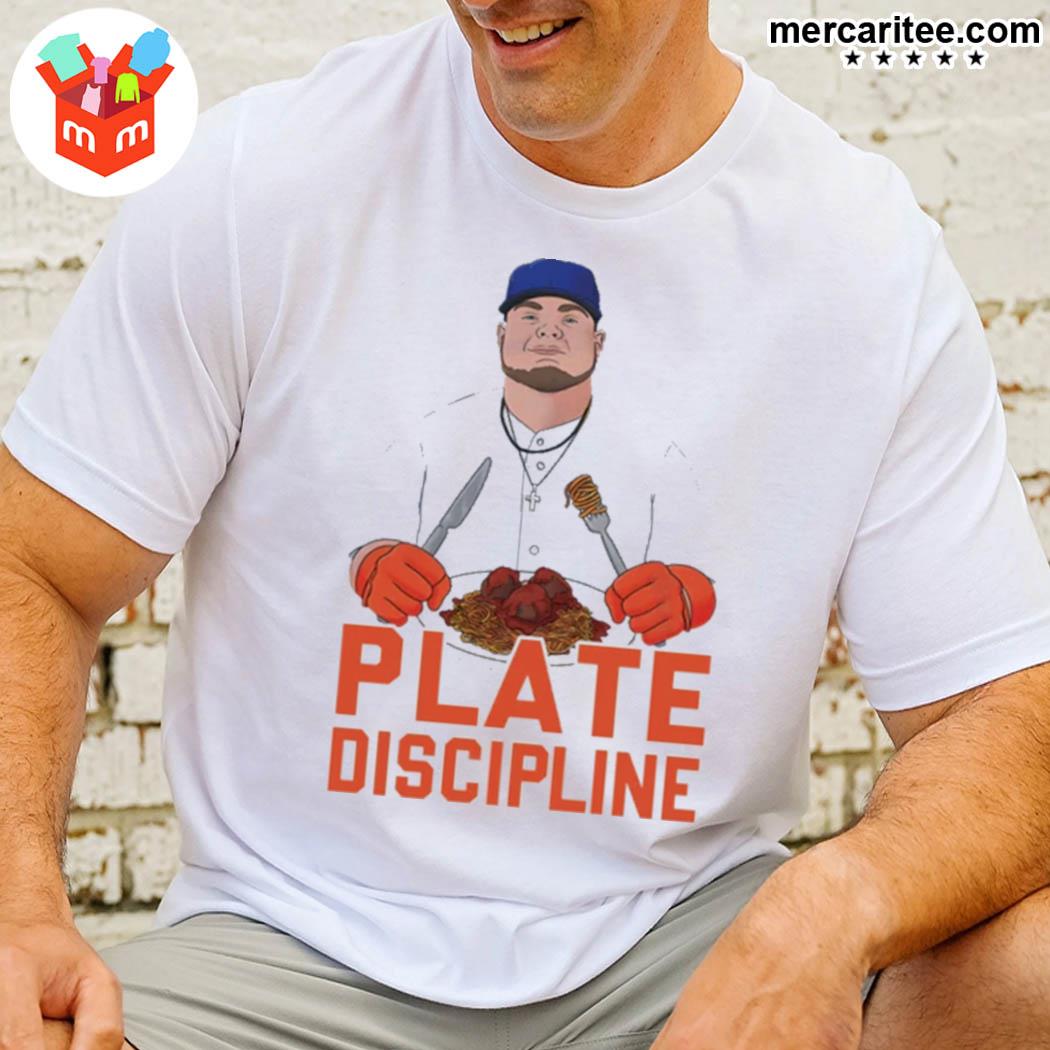 Official plate discipline eating t-shirt