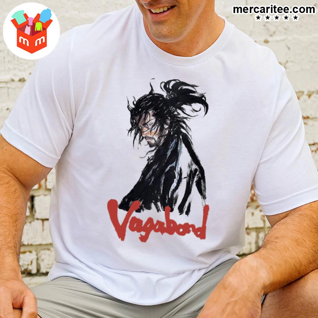 Official the art of vagabond manga samuraI t-shirt
