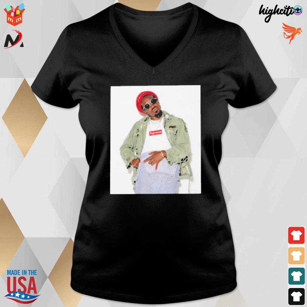 Supreme Andre 3000 photo t-shirt, hoodie, sweater, long sleeve and 