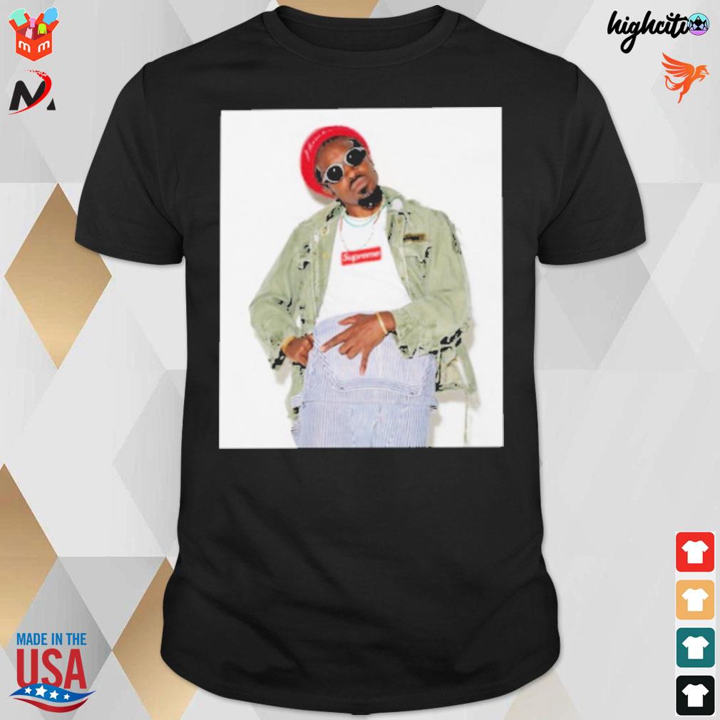 Supreme Andre 3000 photo t-shirt, hoodie, sweater, long sleeve and 