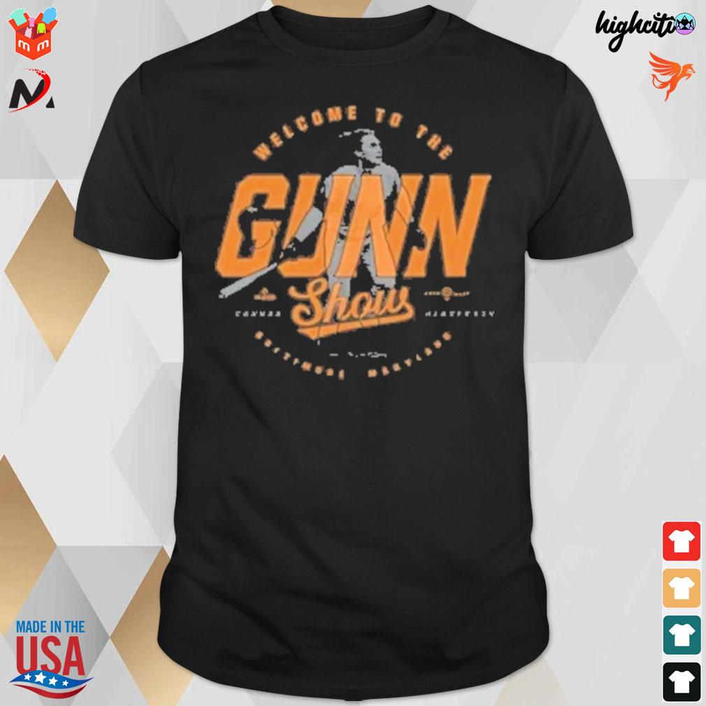 2022 mlbpa welcome to the gunn show Baltimore Maryland t-shirt