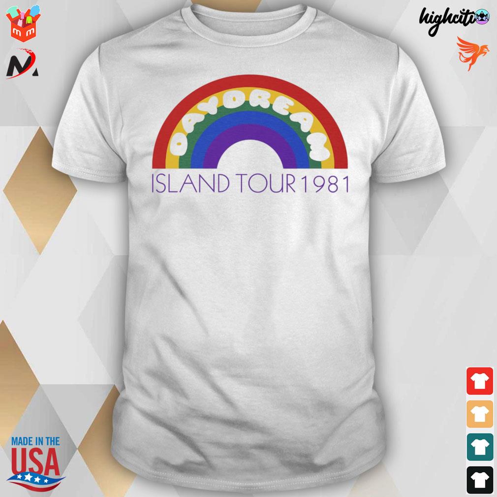 Daydream Island tour 1981 rainbow t-shirt