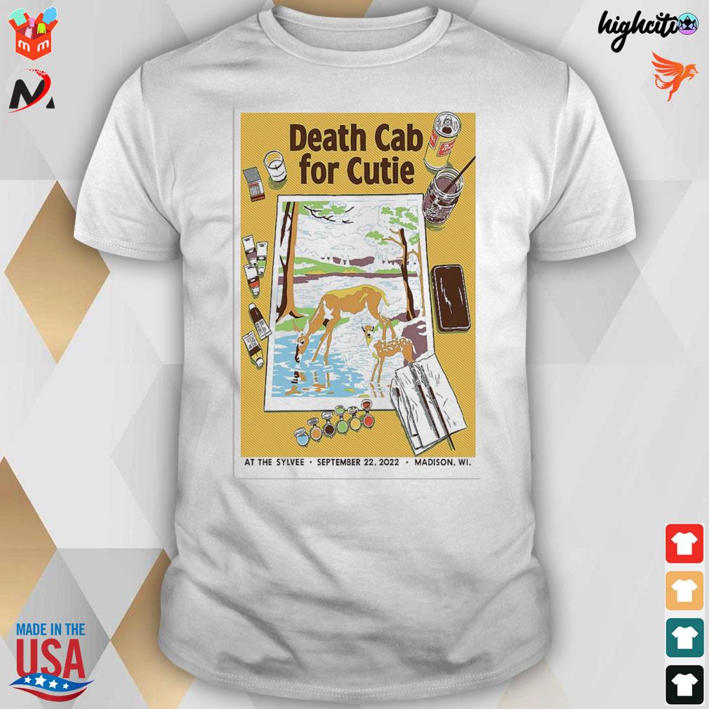 Death cab for cutie at the sylvee september 222022 the sylvee madison wI t-shirt