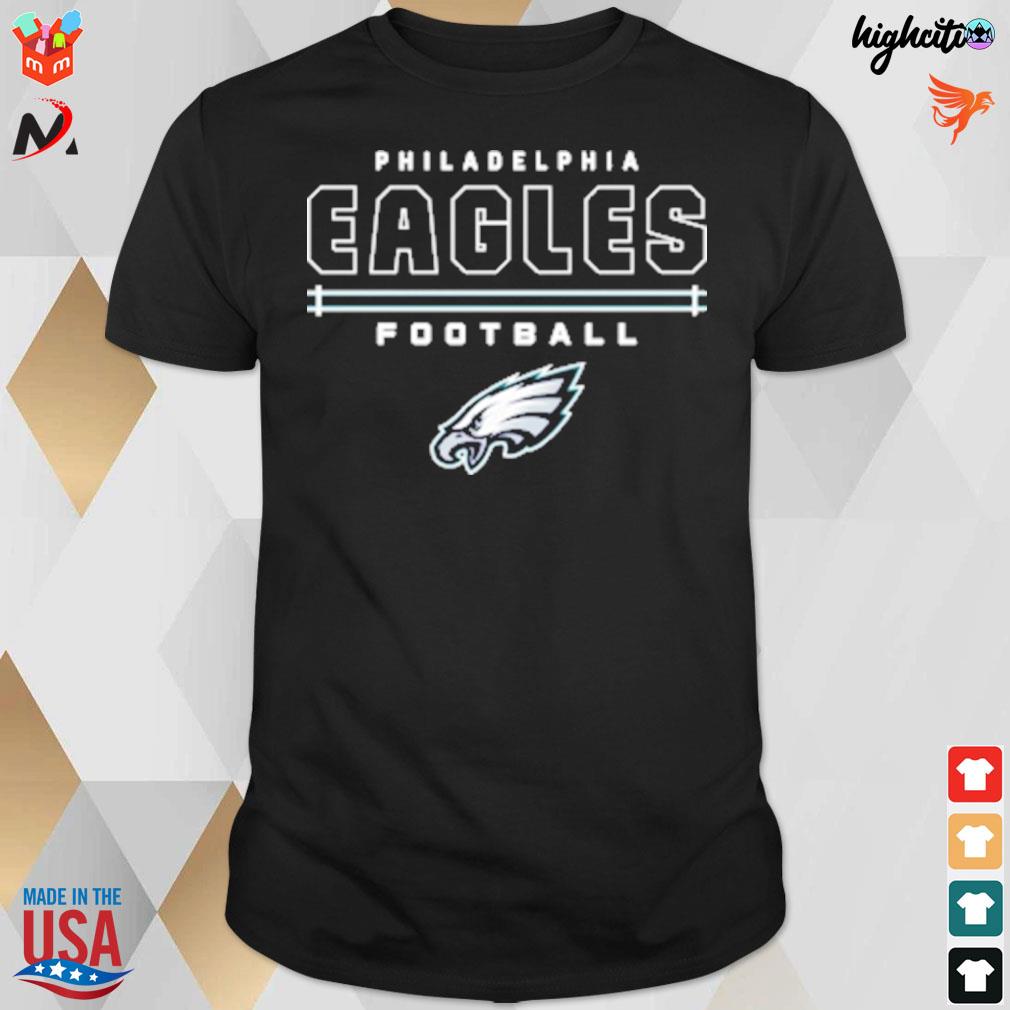 Midnight green Philadelphia eagles football t-shirt