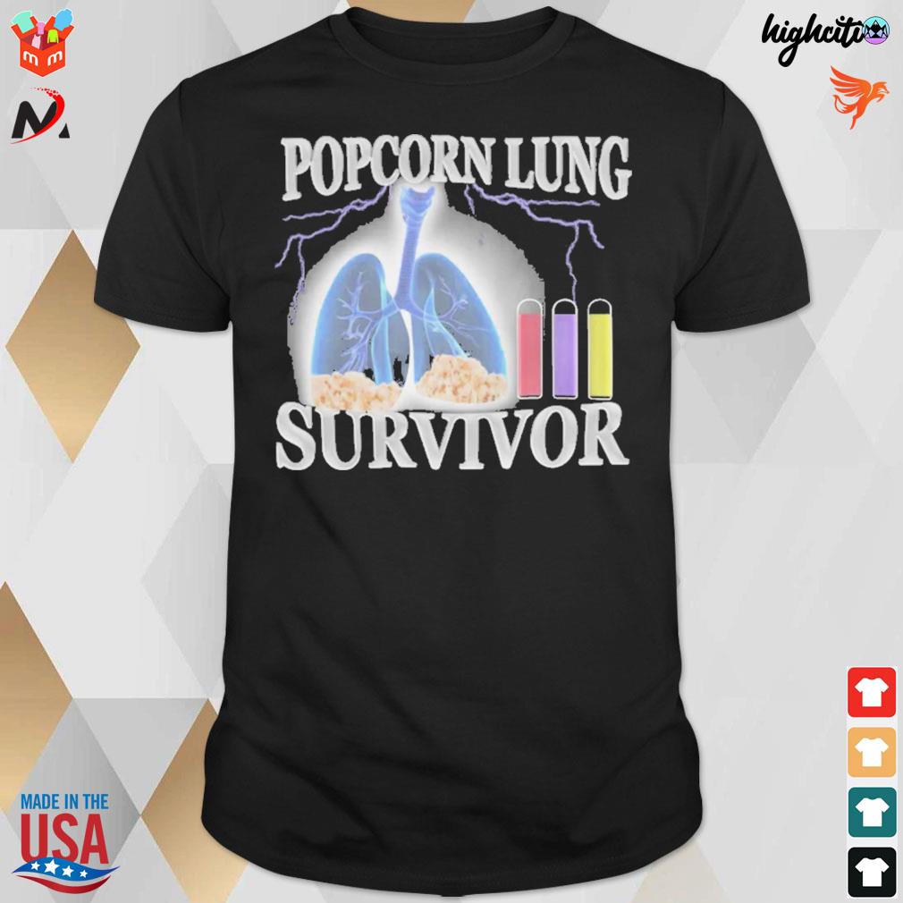 Popcorn lung survivor embryos and test tubes t-shirt