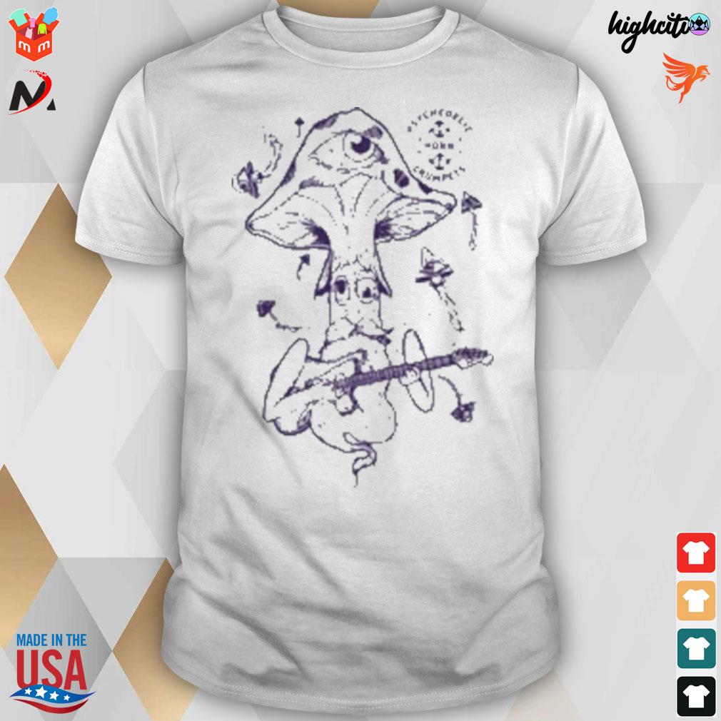 Psychedelic porn crumpets cubensis t-shirt