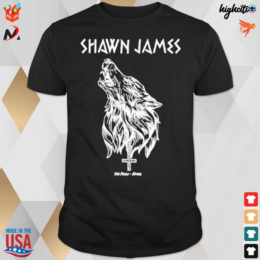 Shawn James LA borratxeria sept 7 8 2022 Brazil tour 2022 wolf t-shirt