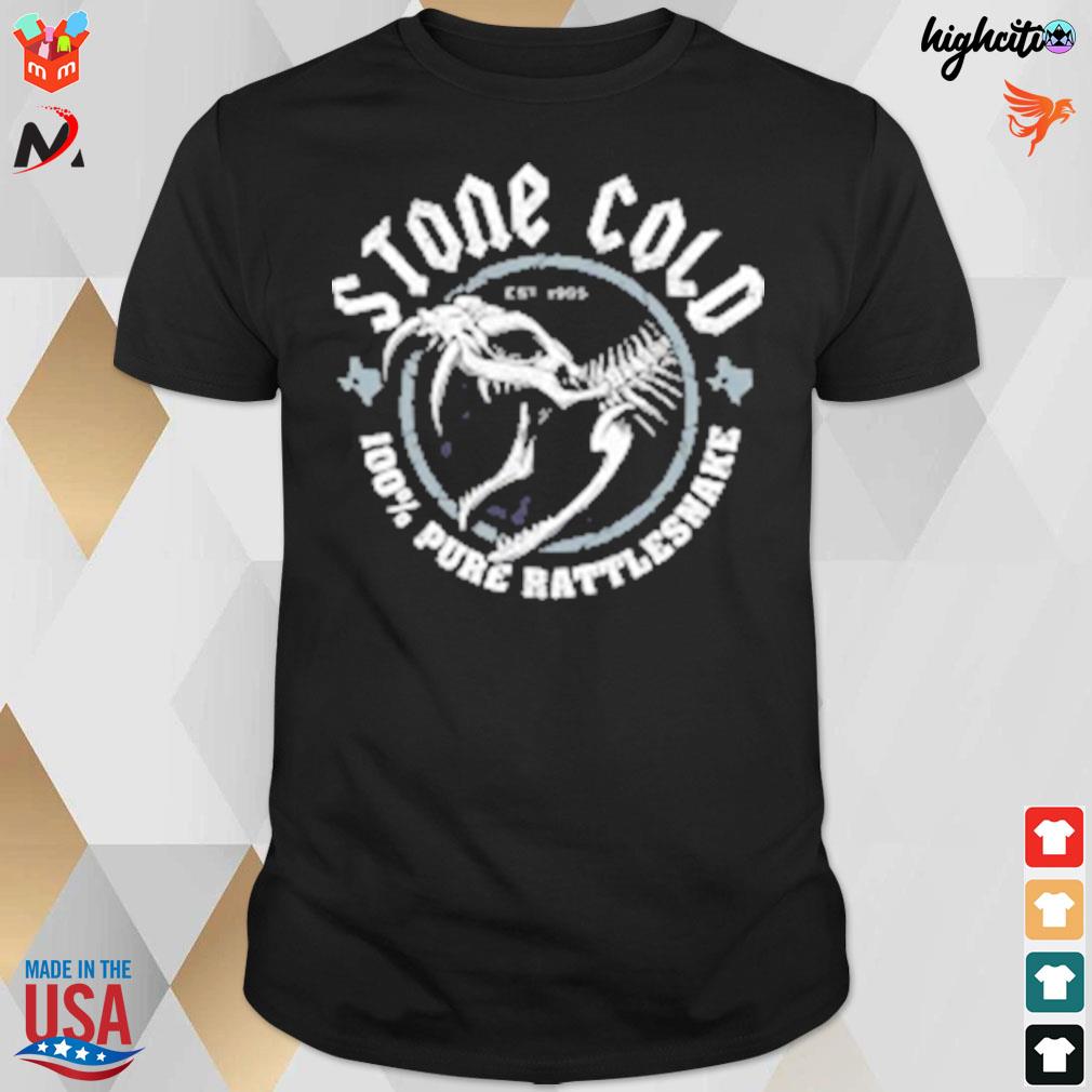 Stone cold steve austin 100% pure rattlesnake t-shirt