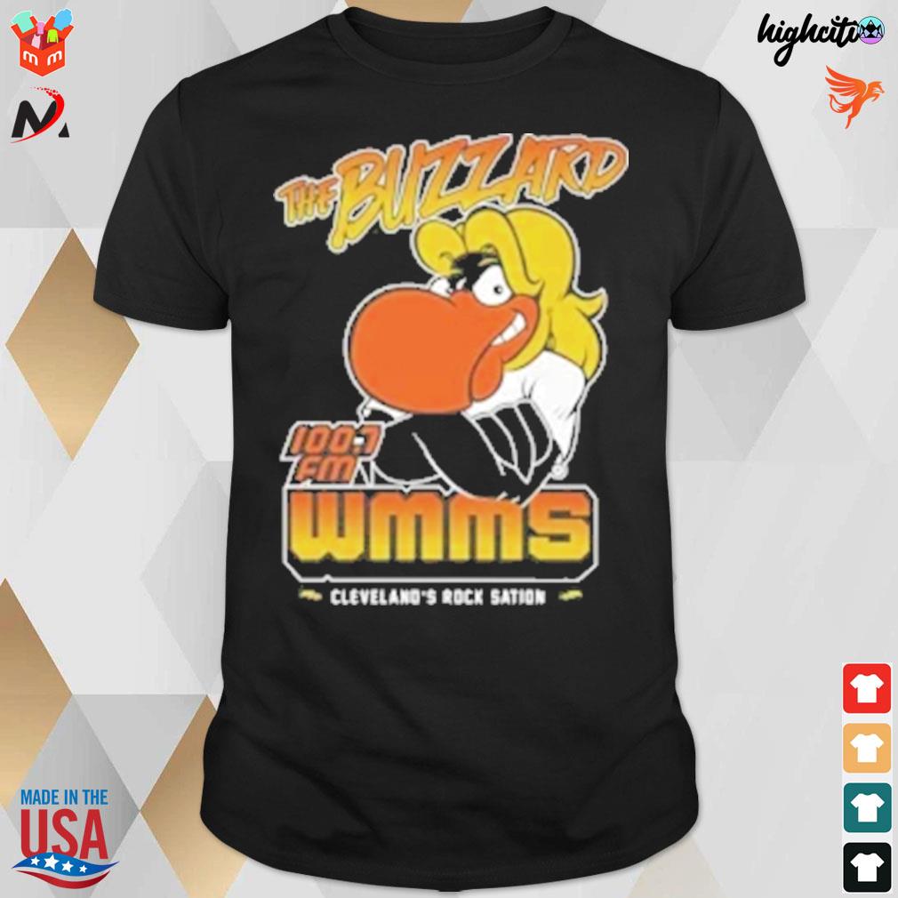 The buzzard 100.7 fm wmms cleveland's sation parrot t-shirt, sweater, long and tank top