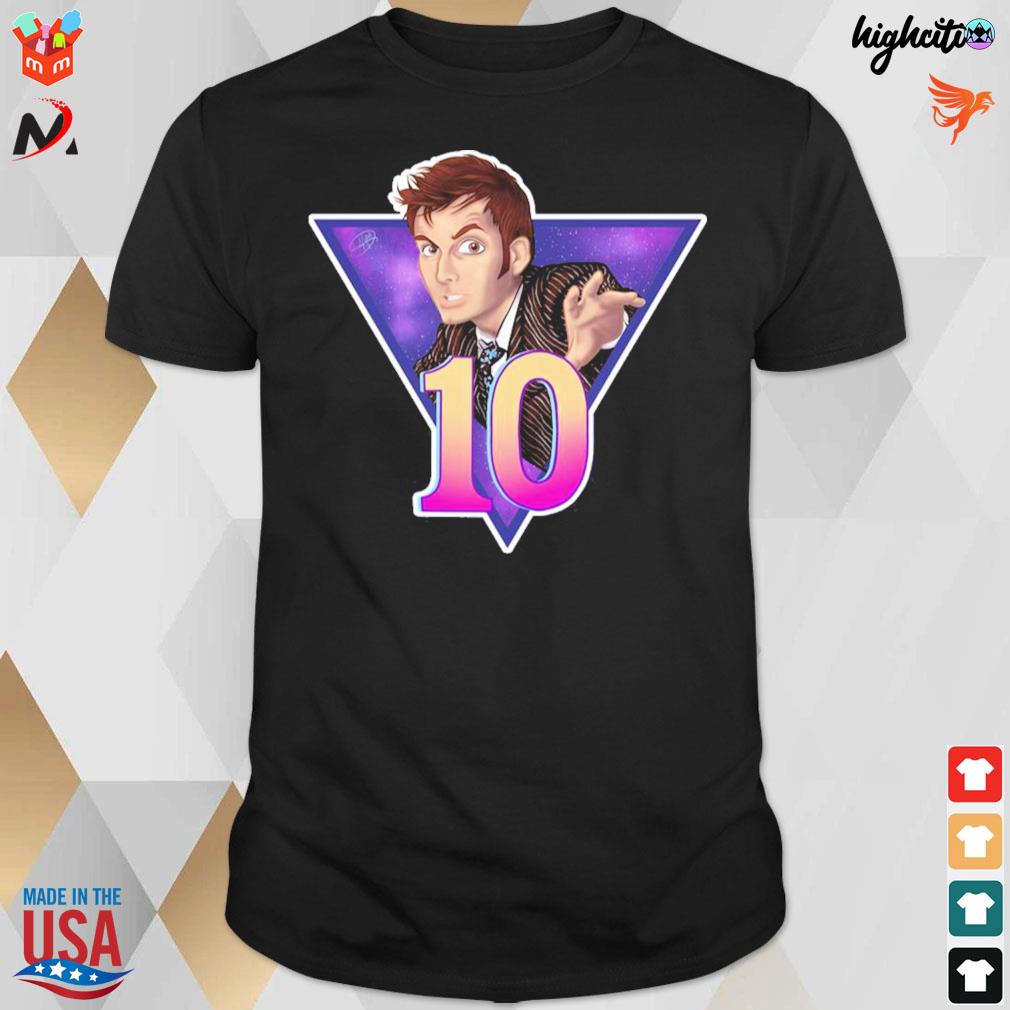 10th doctor doctor who aesthetic t-shirt