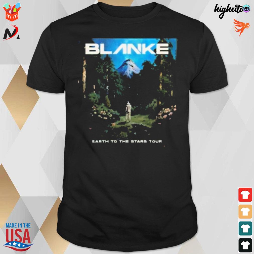 Blanke earth to the stars tour t-shirt