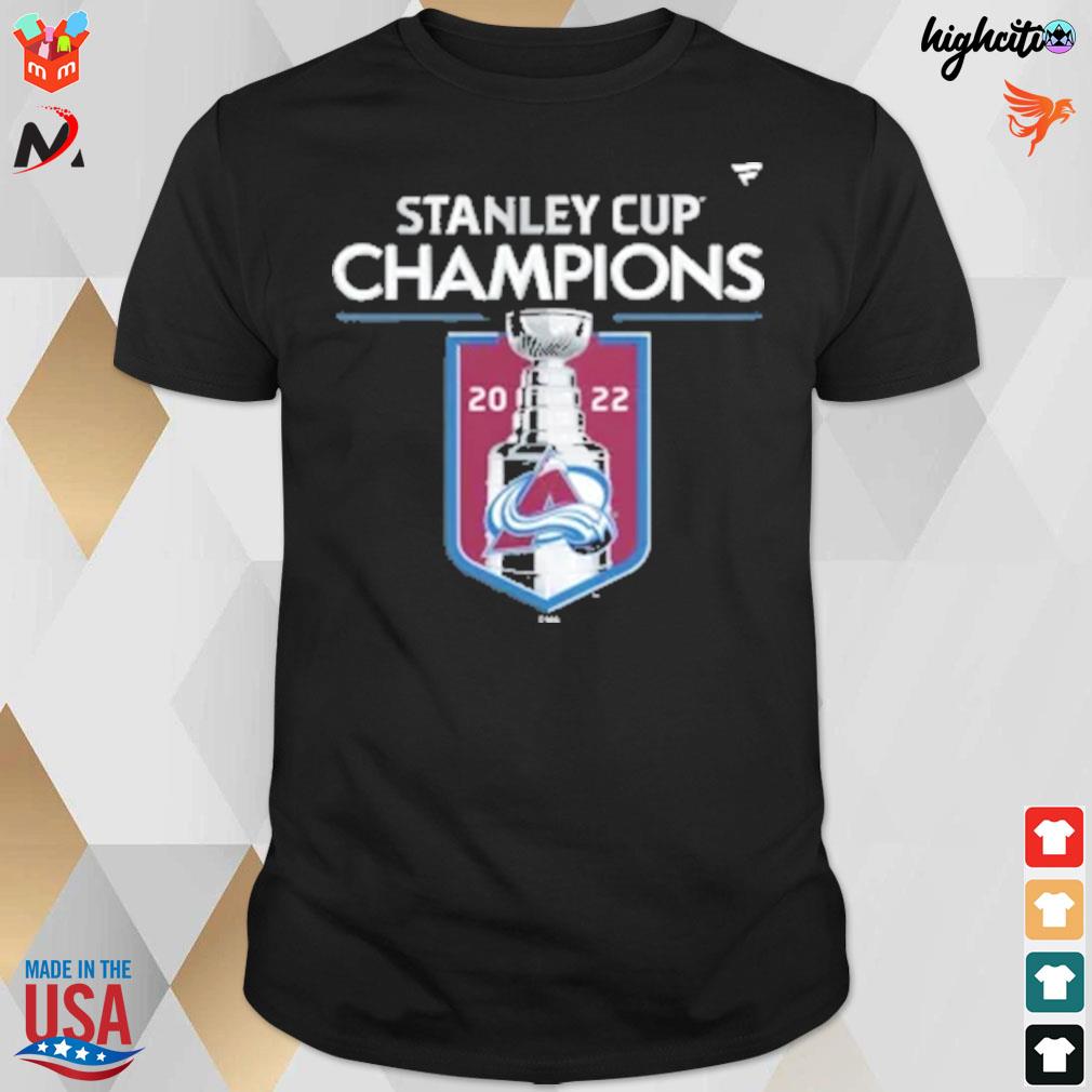 Colorado avalanche 2022 stanley cup champions locker room t-shirt