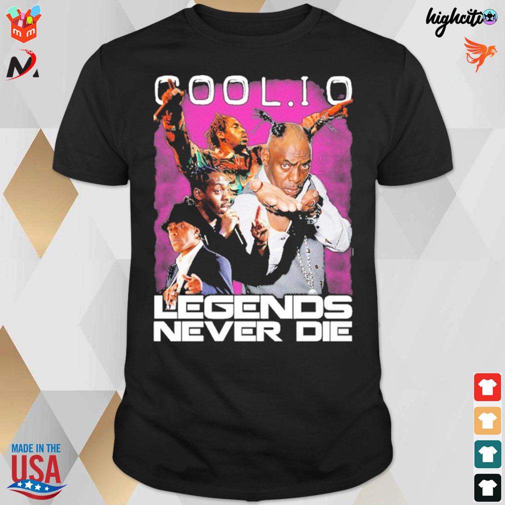Coolio legends never die t-shirt
