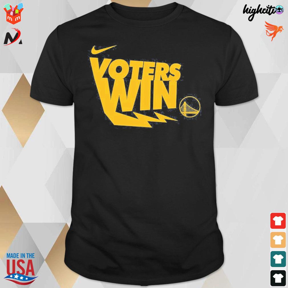Golden state warriors voters win t-shirt