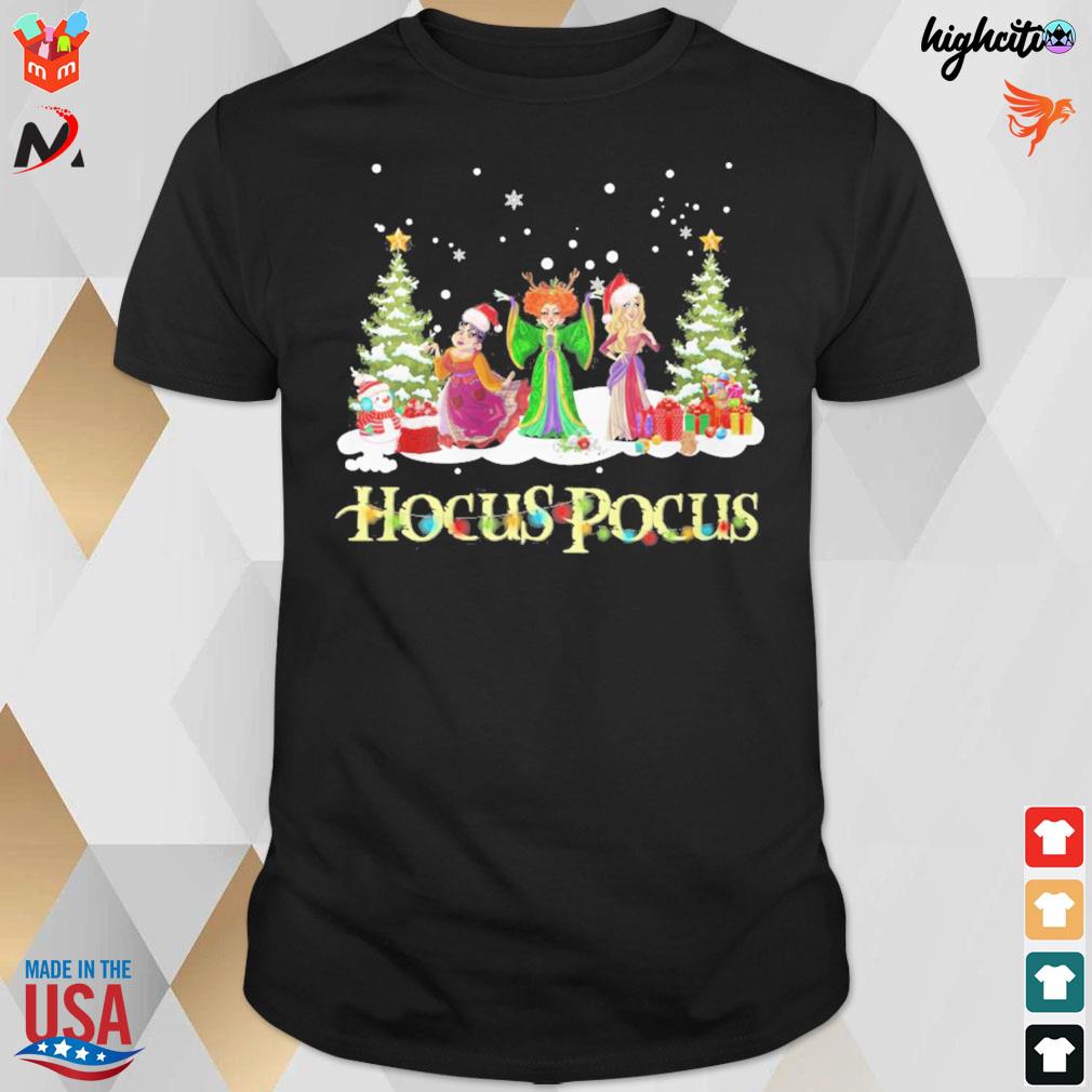 Hocus pocus christmas Sanderson Sisters t-shirt