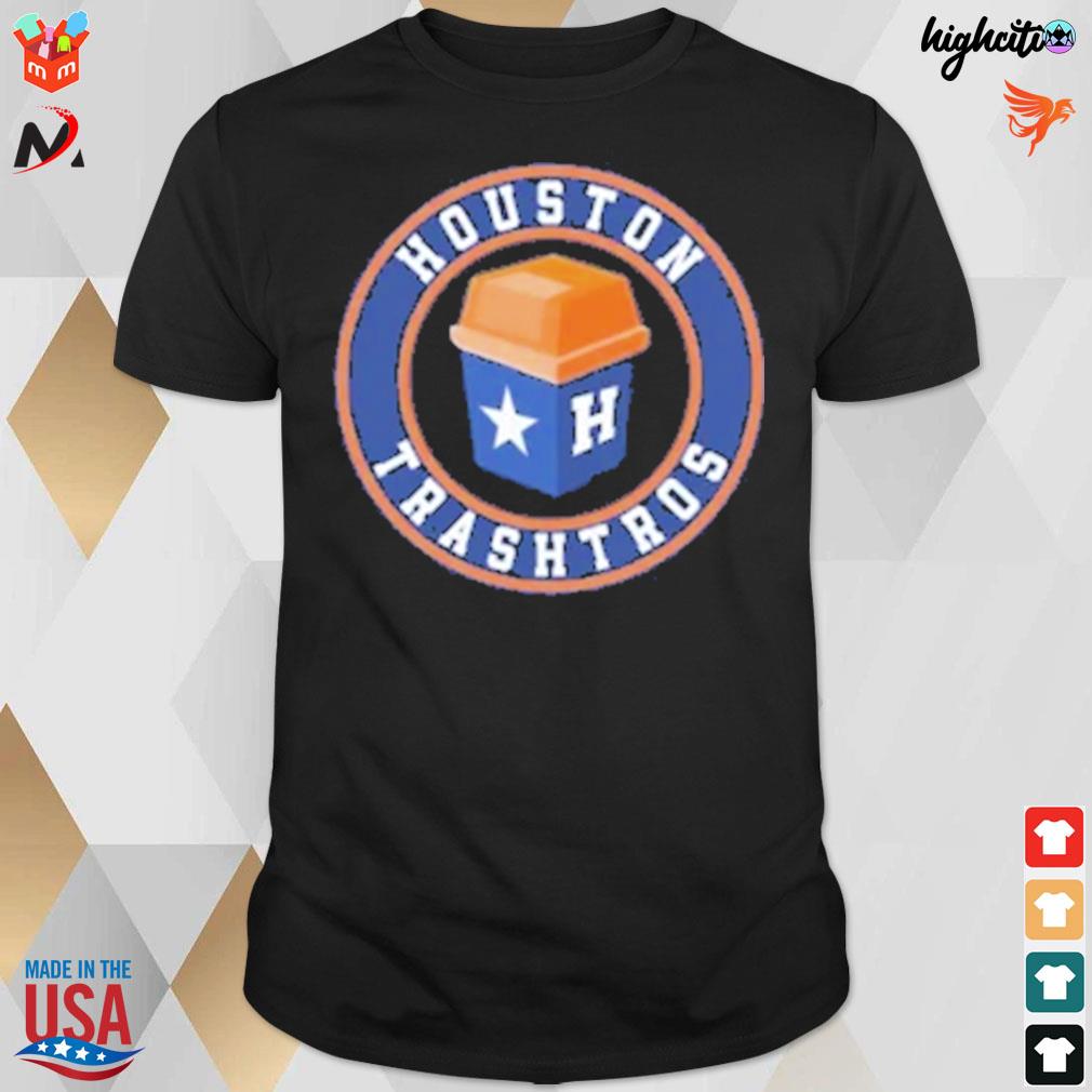 Houston trashtros circle logo t-shirt