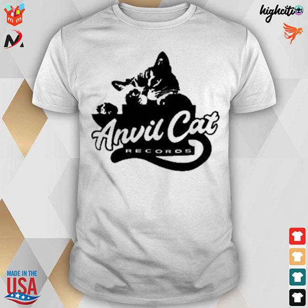 Anvil cat records T-shirt