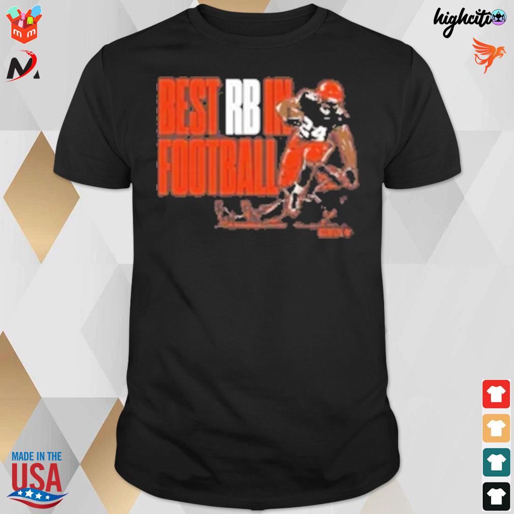 Best RB in Football Cleveland Nick Chubb t-shirt