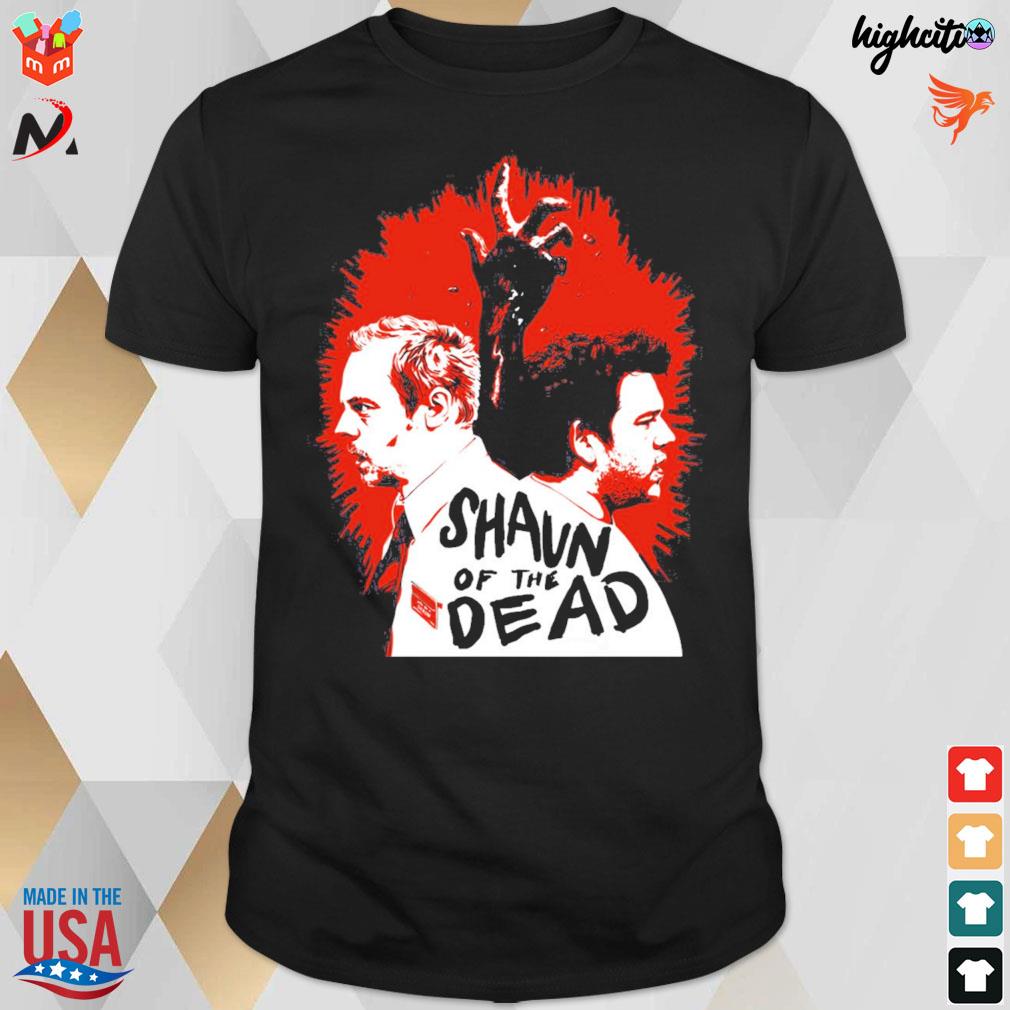 Cartoon design Shaun of the dead t-shirt