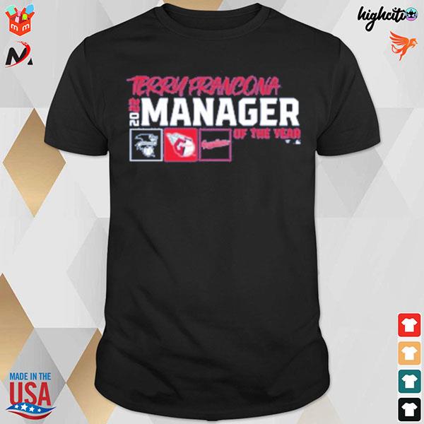 Cleveland guardians terry francona 2022 al manager of the year T-shirt