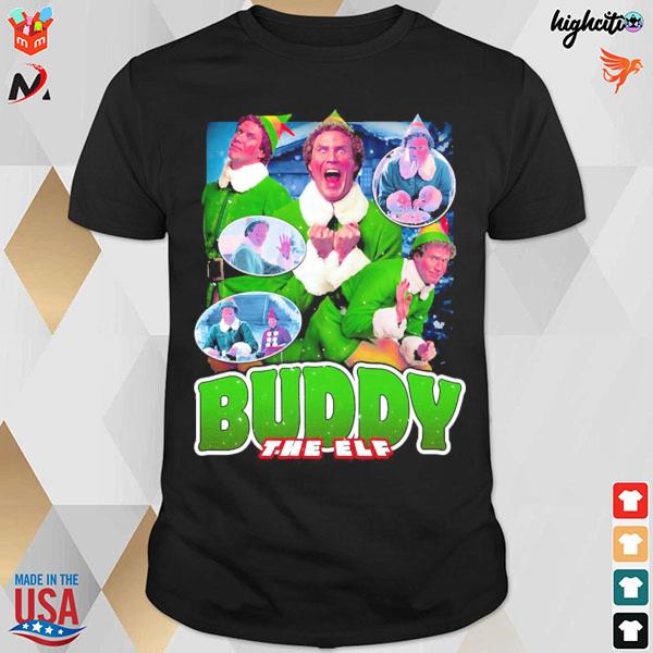 Collage vintage Buddy the Elf T-shirt
