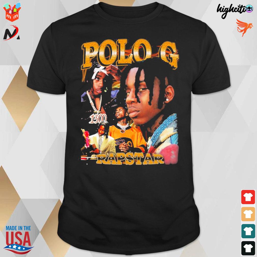 Cool Polo G rapstar bootleg design t-shirt