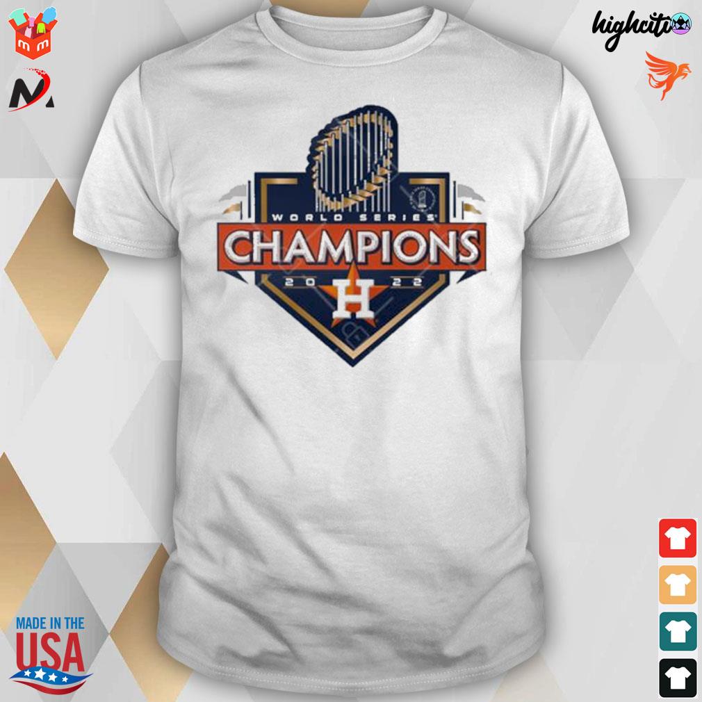 Heather charcoal 2022 world series champions Houston Astros t-shirt