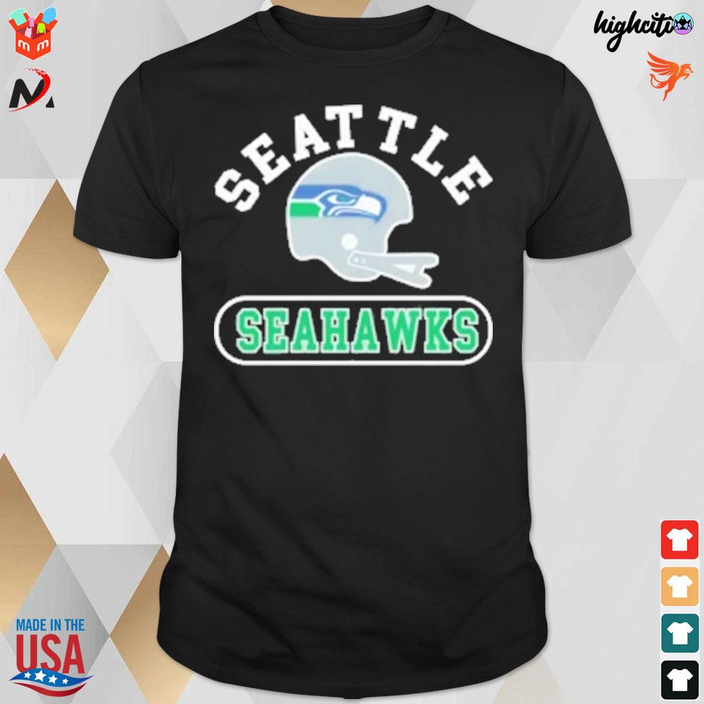 Homage Seattle Seahawks throwback helmet t-shirt