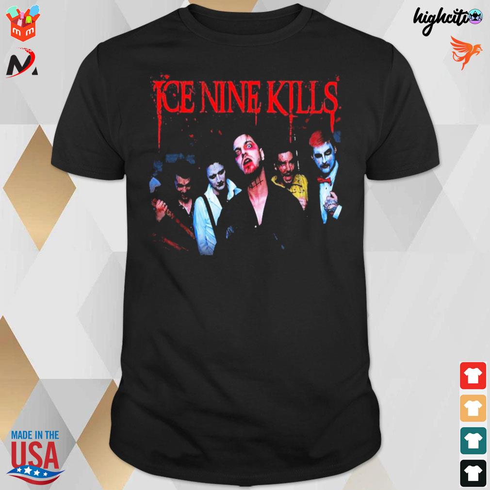 Ink graphic band members ice nine kills t-shirt