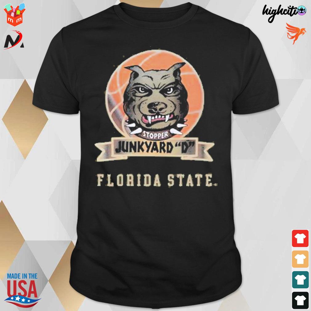 Junkyard d Florida state stoper dog t-shirt
