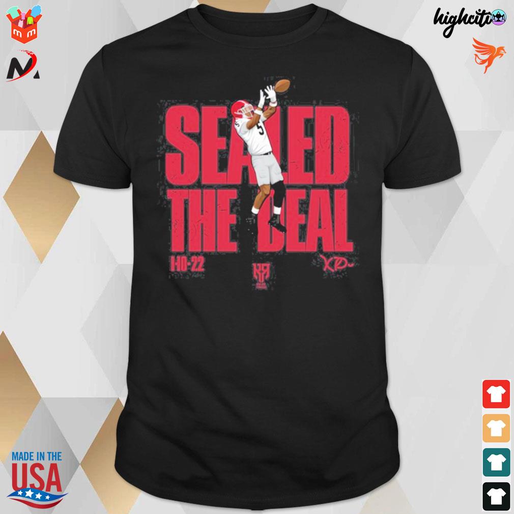 Kelee Ringo exclusive pick6 sealed the deal 2022 champs t-shirt
