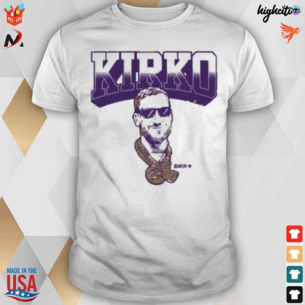 Kirk Cousins Kirko chainz signature t-shirt