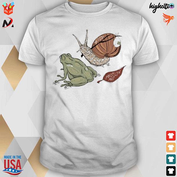 Madilyn mei the chapel snail and frog T-shirt