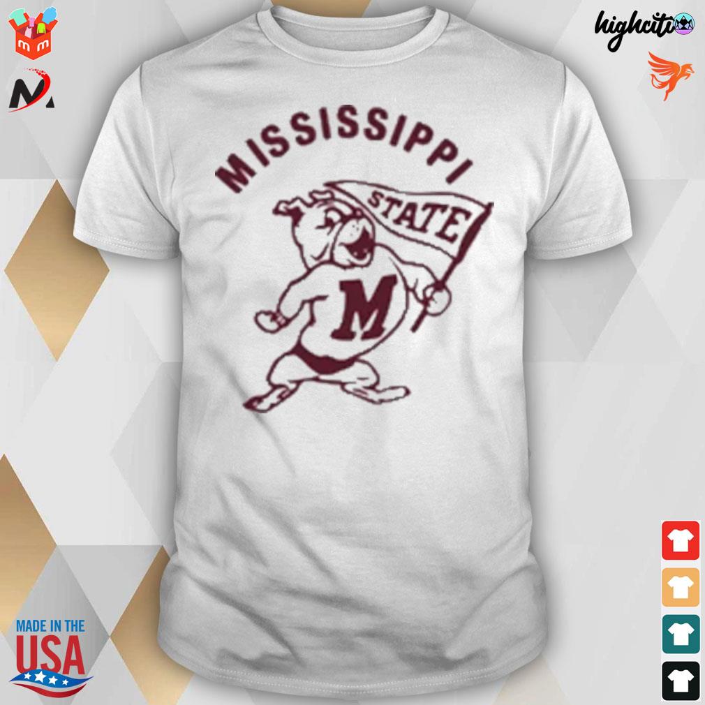 Ncaa mississippi state Bulldogs vintage logo 2022 t-shirt