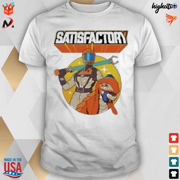 Satisfactory merch retroy T-shirt