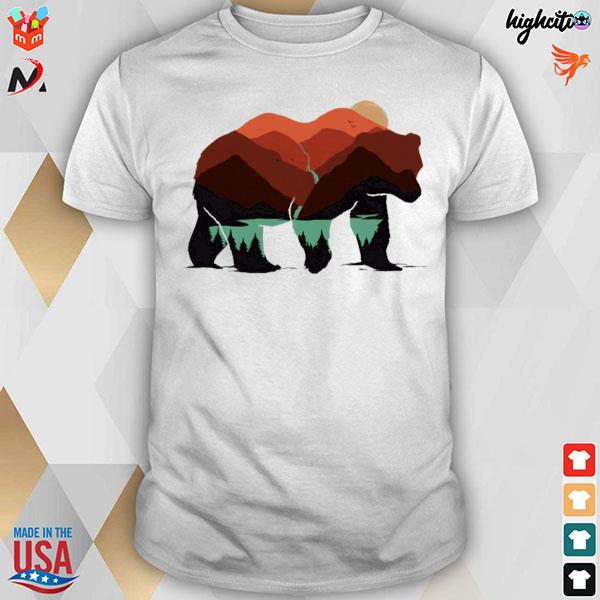 Stay wild bear t-shirt