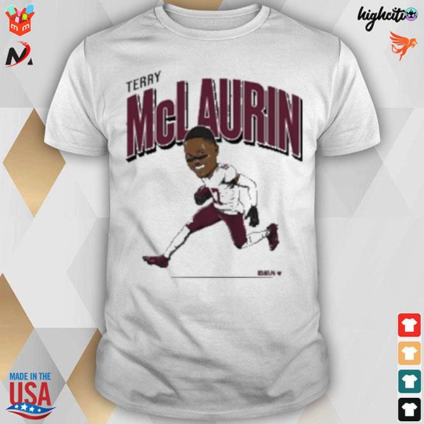 Terry Mclaurin caricature T-shirt