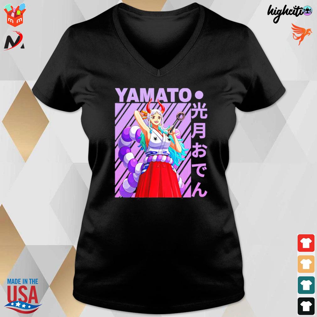 Yamato one piece anime character retro t-shirt, hoodie, sweater, long  sleeve and tank top