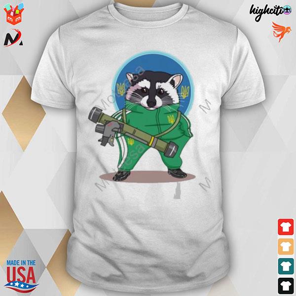 Yurskiy fella saint javelin x kherson raccoon t-shirt