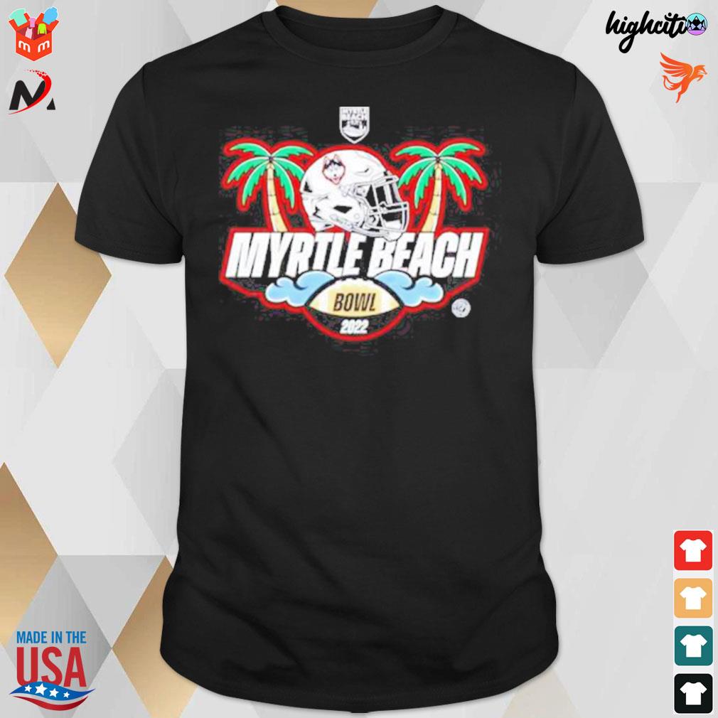 2022 myrtle beach bowl uconn huskies t-shirt