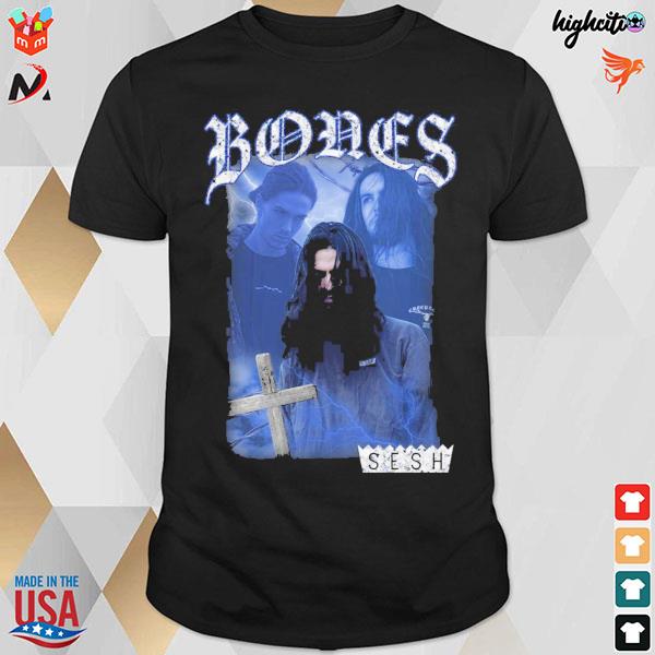 American rapper sesh bones vintage bootleg t-shirt