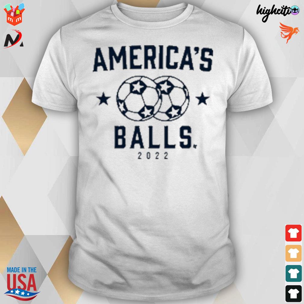 America's balls usa soccer 2022 t-shirt