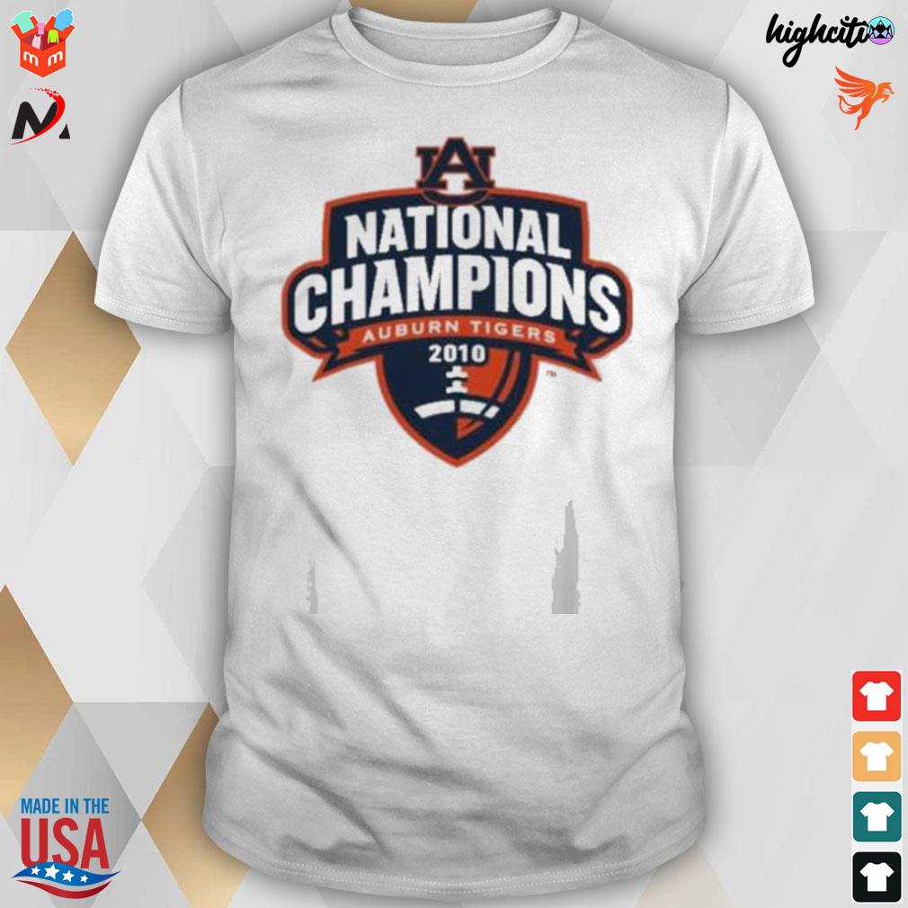 Au Tigers Auburn university logo national champions t-shirt