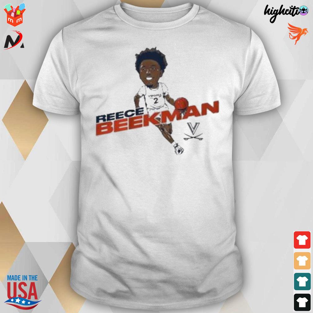 Basketball Reece Beekman caricature t-shirt