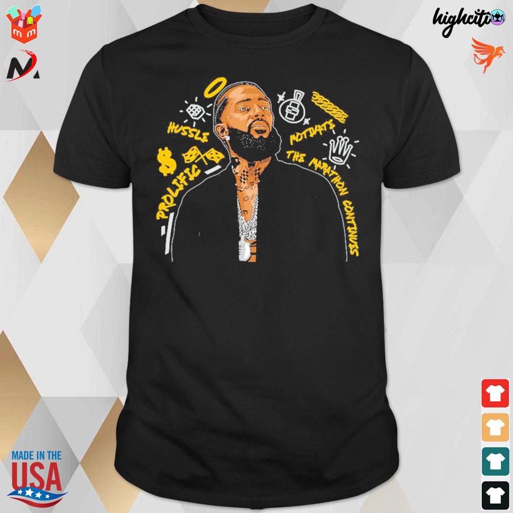 Black taxi 12 nipsey forever fly t-shirt