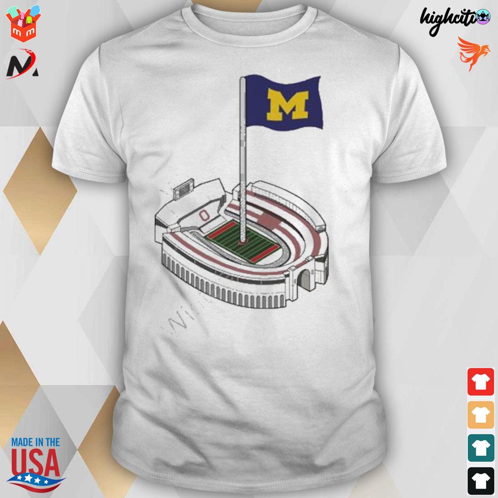 Britt brianzivino Michigan Football stadium the shoe t-shirt