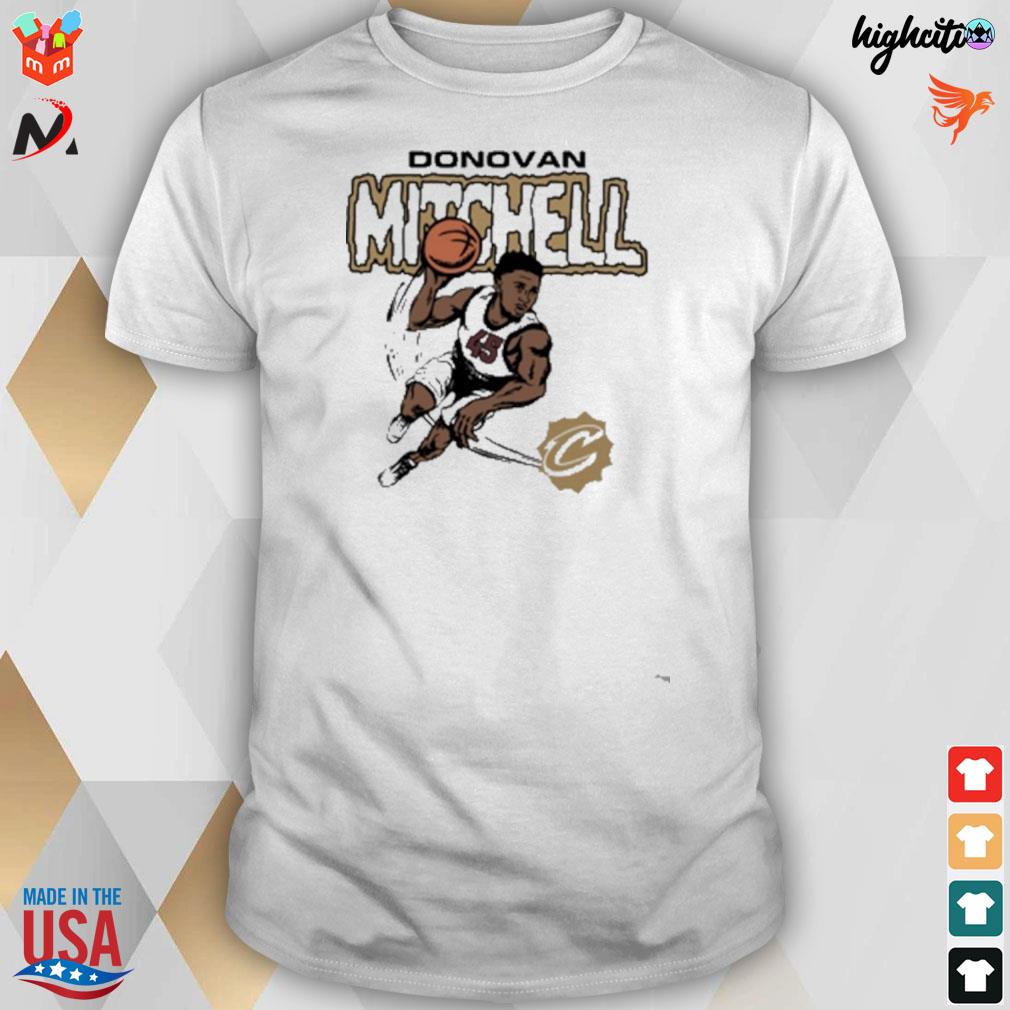 Cleveland cavaliers Donovan Mitchell comic book 2022 t-shirt
